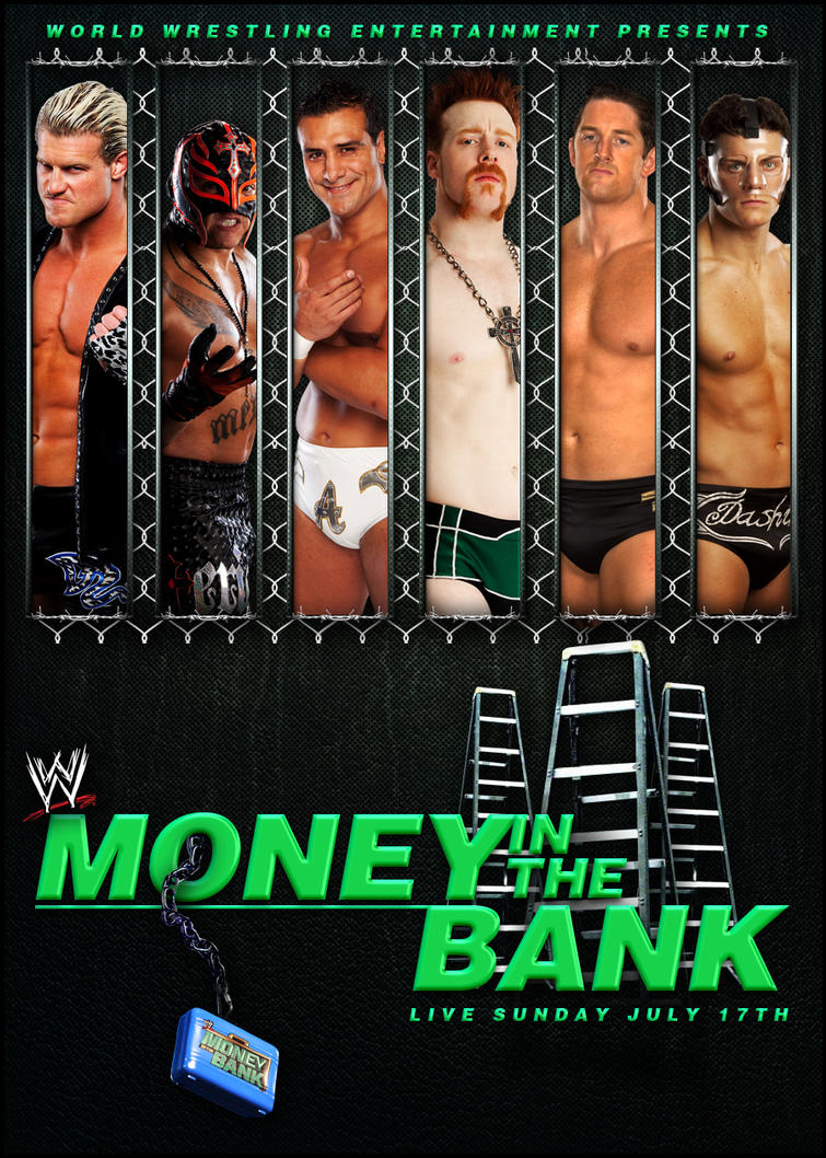 WWE Money in the Bank Poster by SaintMichael