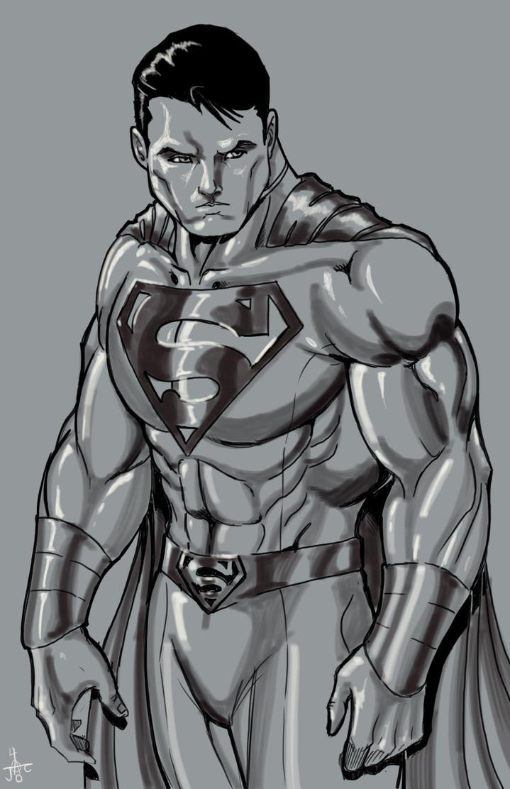 Superman sketch by RodneyCJacobsen on DeviantArt