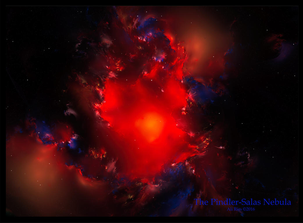 The Pindler-Salas Nebula by Ali Ries 2016 by Casperium