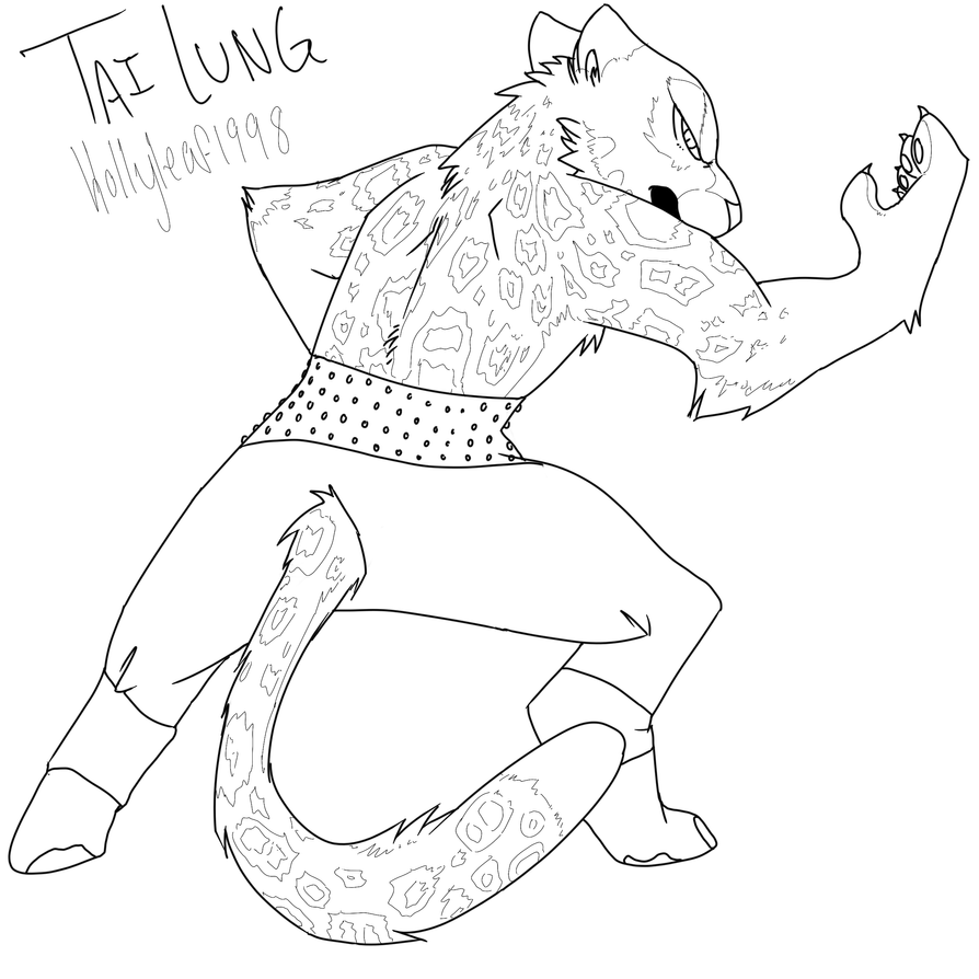 tai lung coloring pages - photo #13