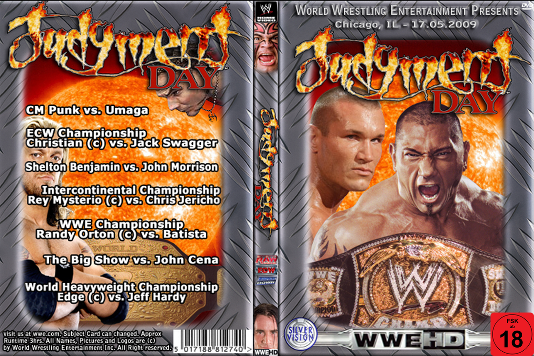 WWE Judgment Day 2009 Cover by AladdinDesign