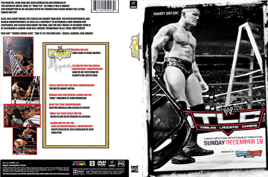 WWE TLC 2010 DVD Cover by ZT4