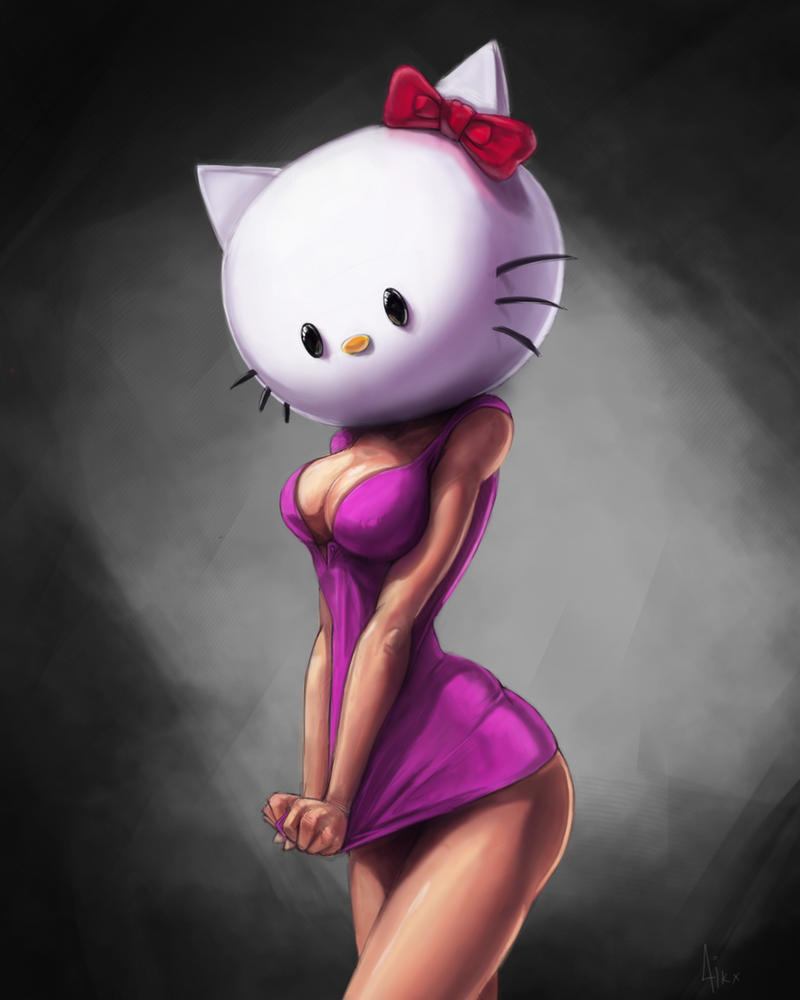 Hello Kitty Pinup By 8kx On Deviantart