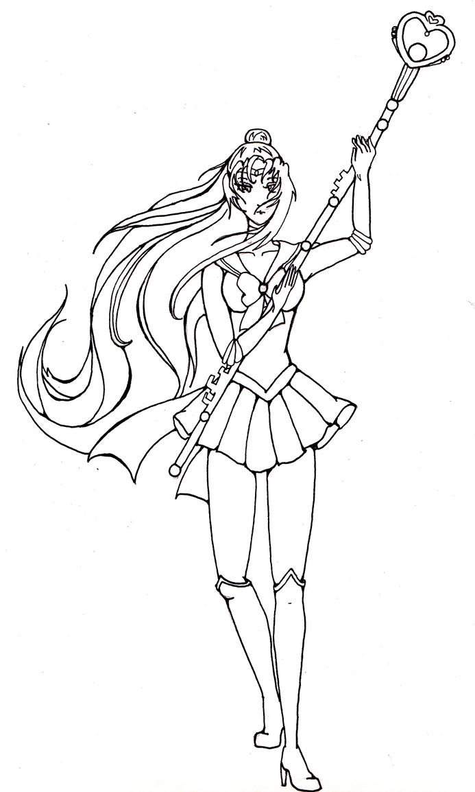 sailor pluto coloring pages - photo #11
