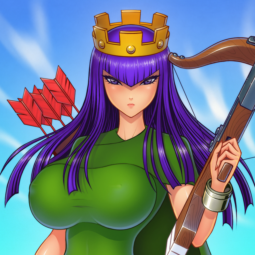 Archer Queen By Akiranime On Deviantart