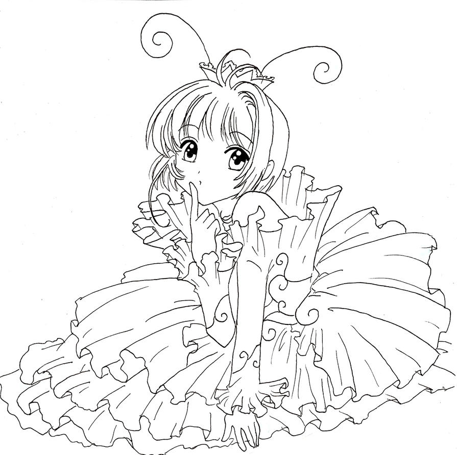 magical fairy coloring pages - photo #18