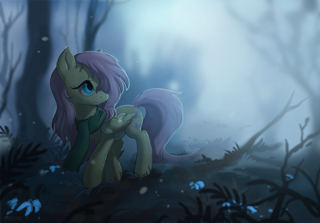 [Obrázek: fluttershy_and_the_misty_forest_by_leviru-dacq3me.png]